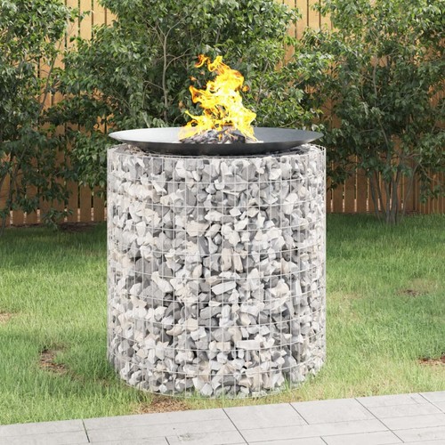 Gabionen feuerstelle gabione - feuerstelle,