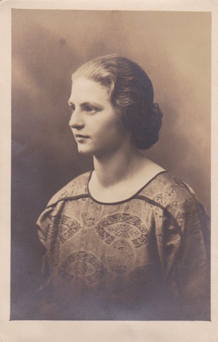 Historische foto dame in - historische,