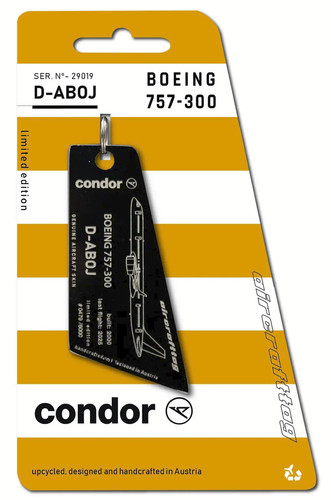 Aircrafttag condor b757 - condor,