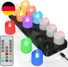 Pchero LED Bunte Teelichter
