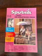 Sputnik Zeitschrift DDR Heft