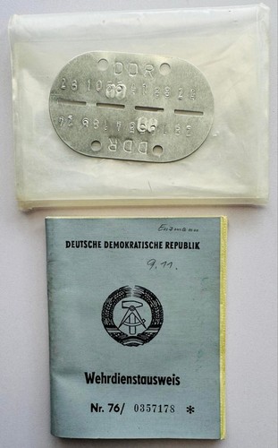 Nva ddr wehrdienstausweis - nva,