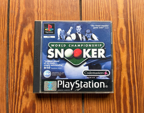 World championship snooker ps1 - world,