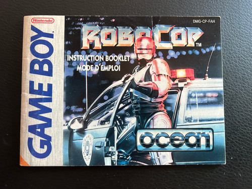 Gameboy anleitung robocop - anleitung, robocop|