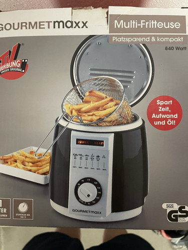 Gourmetmaxx fritteuse 840w - gourmetmaxx,