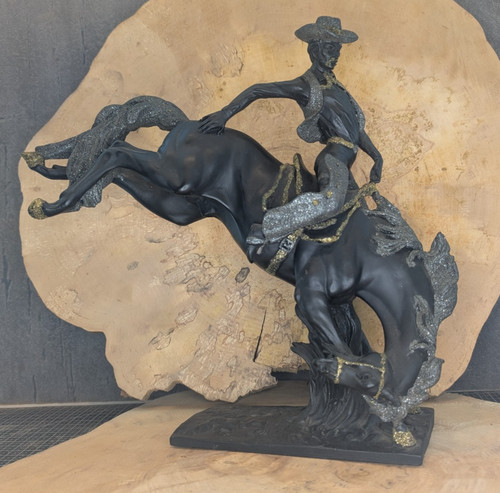 Western cowboy figur auf - figur,