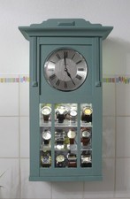 Wand Uhrenvitrine Antike