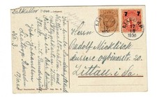 Ansichtskarte Mädchen auf Wiese, Scheden Liatorp, 1929 nach Littau