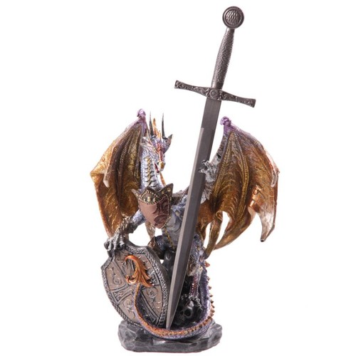 Dark legends feuerdrache figur - dark,