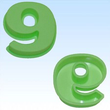 Backform Zahl 9 für Geburtstagskuchen Jubiläum Feier Party Kuchenform Zahlen