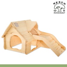 Resch 28 Meerschweinchenhaus Nagervilla Degu Ratte Kaninchen Holz Handarbeit