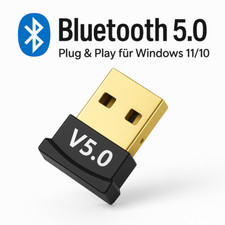 USB Bluetooth 5.0 Adapter Empfänger Transmitter Wireless Receiver Dongle Stick