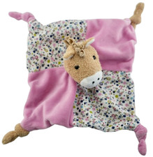 Bobo der Kinderfreund Schmusetuch Esel Pferd Blumenmuster Kuscheltuch Sterntaler