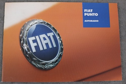 Fiat punto autoradio - fiat,