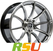 Tomason TN1 hyperblack polished 8.5x18" ET30 LK5 100 ML 63.4 Alufelgen 18 Zoll