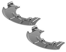 2x Front Cover Plate for Audi