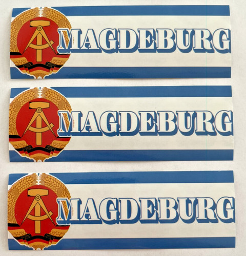 Magdeburg aufkleber sticker - magdeburg,