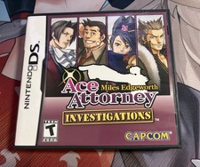Ace Attorney Investigation Miles Edgeworth - Nintendo DS - NTSC U/C - OVP CiB