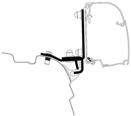 Thule 4200 markisen adapter - thule, markisen-adapter