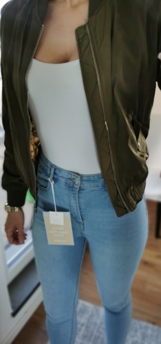 Bershka bomberjacke khaki - bomberjacke,