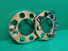 x2 Radzierblende passend Lkw Mercedes Benz Atego Radmutternschutz Stahl Chrom