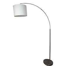 Bogenstehleuchte Brilliant Clarie E27 B34cm H180 cm 60W IP20 Chrom Beige