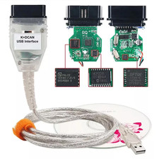 K+DCAN USB-Schnittstelle mit Schalter OBDII Diagnosekabel INPA EDIABAS für BMW