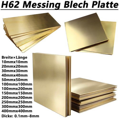 Messing zuschnitt blech - zuschnitt, platte