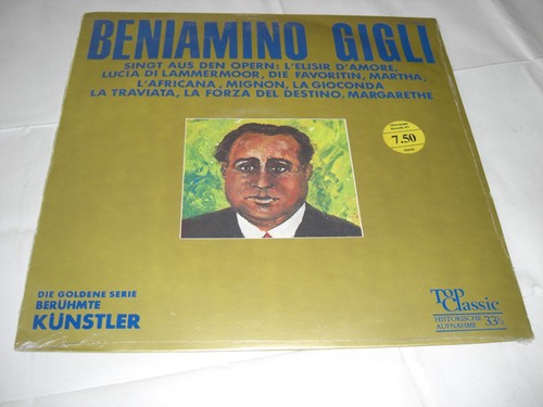 Benjamino gigli arien - (0514),