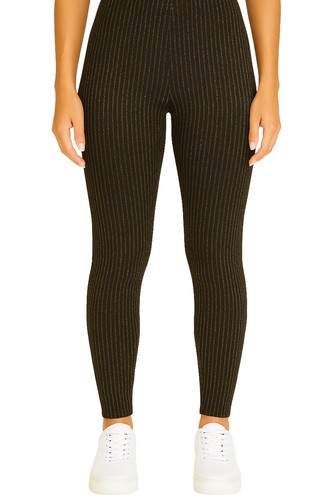 Damen metallic gold streifen - metallic,