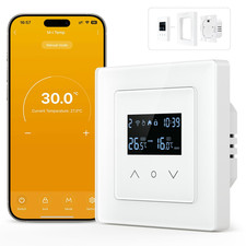 Smart wlan thermostat 55x55mm - thermostat,