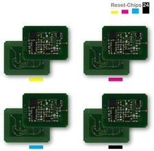 4x Toner Chip Y/M/C/K passt für OKI C5600 C5700 43381905 .. 907 + 43324408