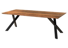 Esstisch akazie 260x100 natur - 260x100,