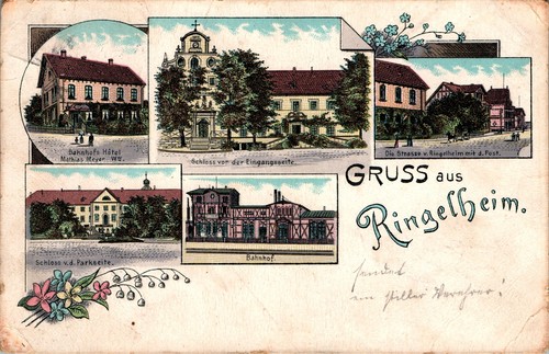 Litho gruß aus ringelheim - litho,