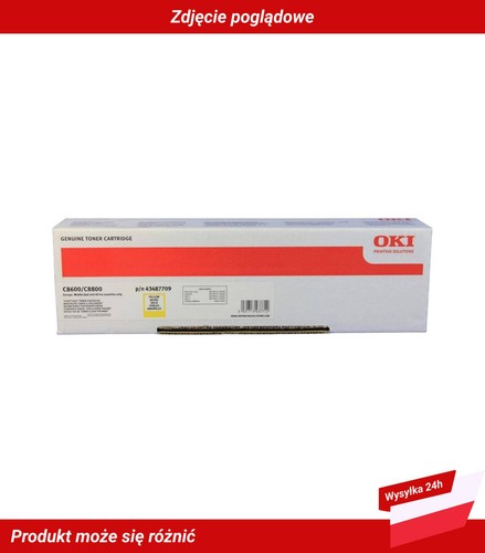 43487709 oki c8600 wkład - 43487709,