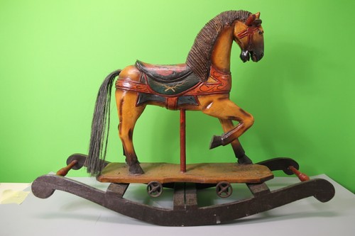 Antiques schaukelpferd holz - antiques,