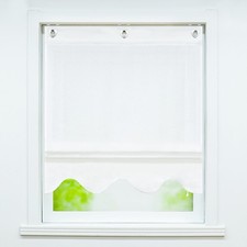 Raffrollo Landhaus Leinen