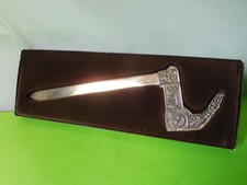 Messing brieföffner rag mit - brieföffner,