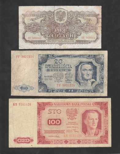 100 zloty polen - 5,
