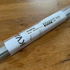 IKEA KVARTAL 60 cm, Laufleiste f. Schiebegardine, Silber/Alu, NEU OVP, Kvadrant