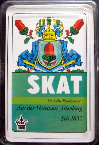 Skat spielkarte deutsches bild - skat,