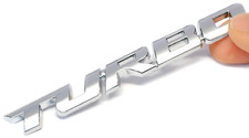 Turbo emblem zeichen chrom - turbo,