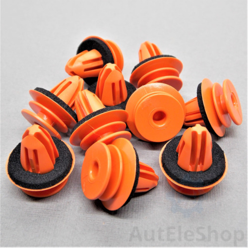 10x befestigung klips - 10x,
