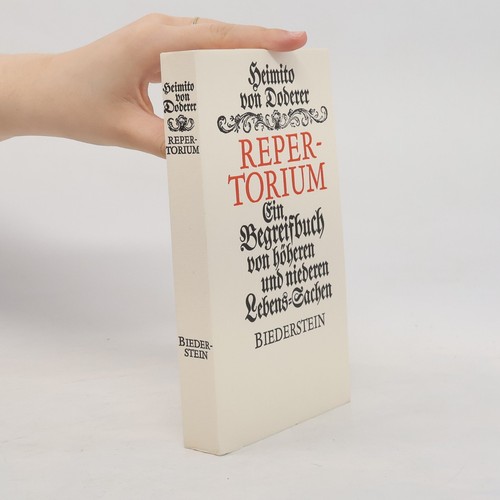 Repertorium ein begreifbuch - repertorium:,