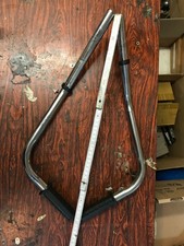 Lenker 2 teilig Bonanza Fahrrad chrom sehr gut 22,2 mm 50 cm