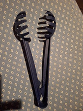 Tupperware Griffbereit Salatbesteck Spaghetti NudelZange Preludio Küchenhelfer