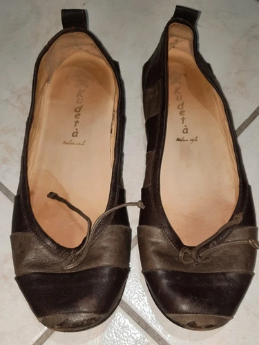 Kudeta ballerina 39 braun - ballerina,