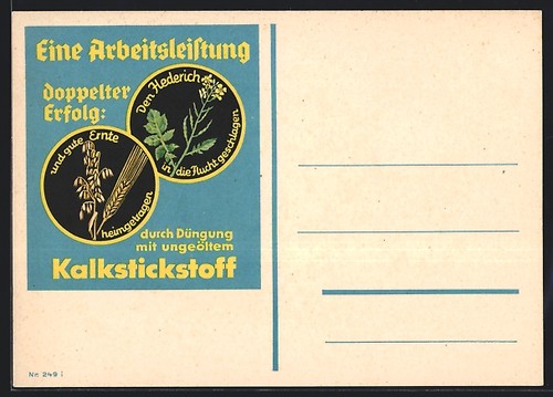 Ansichtskarte reklame für - ansichtskarte,