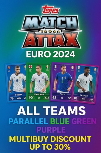 Topps match attax euro - attax, 2024