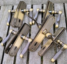 5 x Messing Türdrücker